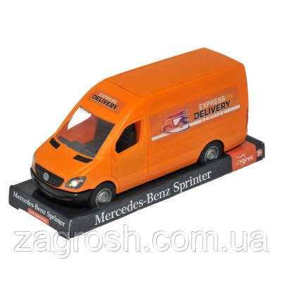 Promo Ціна! Спецтехніка Tigres Mercedes-Benz Sprinter вантажний (помаранчевий) на планшетці (39719) - тільки на ZaGrosh.com.ua, фото 1