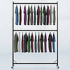 Стійка регульована розбірна "TAIPEI" 1500х2250х500мм. Рейл торговий для одягу, кронштейнів для бутіка., фото 5