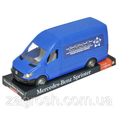 Promo Ціна! Спецтехніка Tigres Mercedes-Benz Sprinter вантажний (синій) на планшетці (39702) - тільки на ZaGrosh.com.ua, фото 1