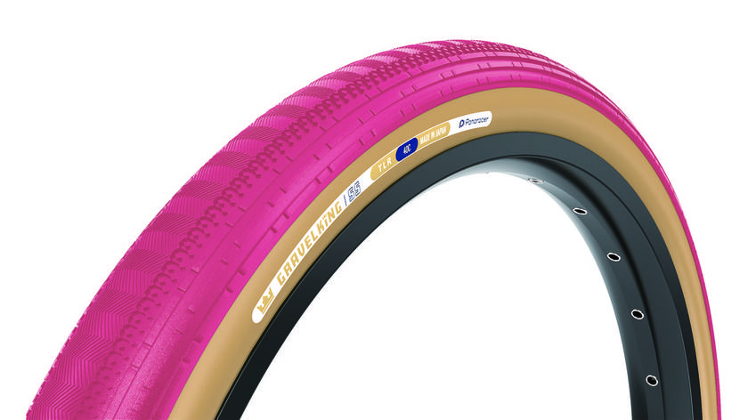 Покришка GRAVELKING SS Panaracer, 700x40C Cranberry/Brown, фото 1