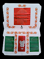 Набір голок "Pony" для ручного шиття з нитковтягувачем