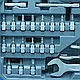 Набір інструментів професійний 1/4" і 1/2" 82 од. Haisser BLACK 70253, фото 6