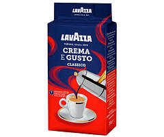Кава мелена Lavazza Crema e gusto Classico молотий 250 г Італія