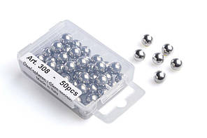 Кульки для рогатки Stil Crin сталеві 09 мм 50шт (308)