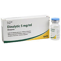 Розчин для ін'єкцій Динолітик утеротонік для скорочення матки 10 мл No5 Zoetis