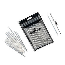 Палички багаторазові двосторонні 10см. 50шт/уп. (Дизайнер) для манікюра пластикові Прозорий