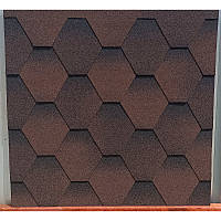 Бітумна черепиця «Мозаїка» Базіс «Мокко»