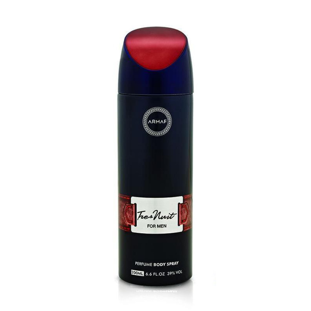 Дезодорант мужской парфюмированный Armaf Tres Nuit For Men 200ml