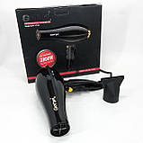 Фен з іонізацією, Фен для голови з гарантією, Функціональний професійний фен для будинку AC-72, фото 4