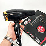 Фен з іонізацією, Фен для голови з гарантією, Функціональний професійний фен для будинку AC-72, фото 2