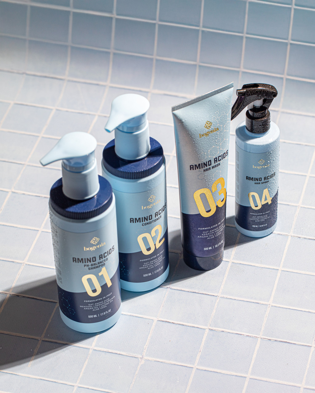 Набір для догляду за волоссям Amino Acids Bogenia, фото 1