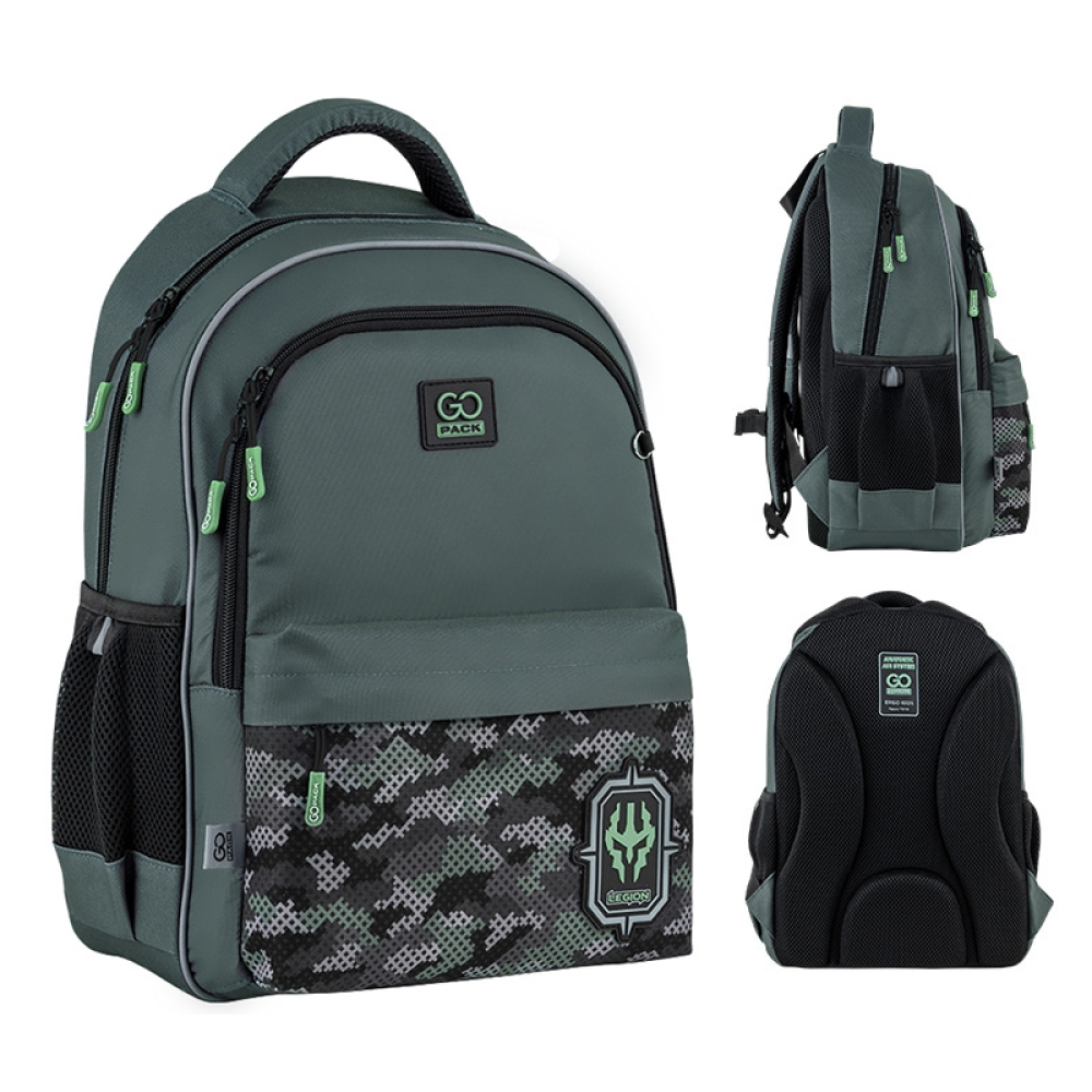 Рюкзак шкільний GoPack Education Legion GO25-182M-5