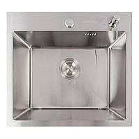 Кухонна мийка Valeso Handmade 50х45 нержавіюча 3.0/0.8 5045