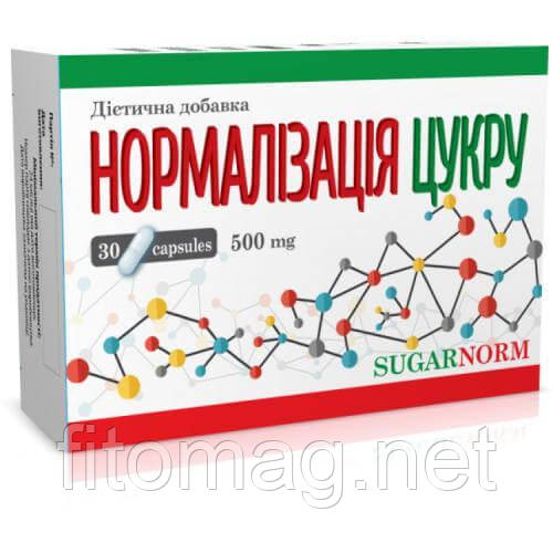 Біоактивний комплекс  "Нормалізація цукру" №30