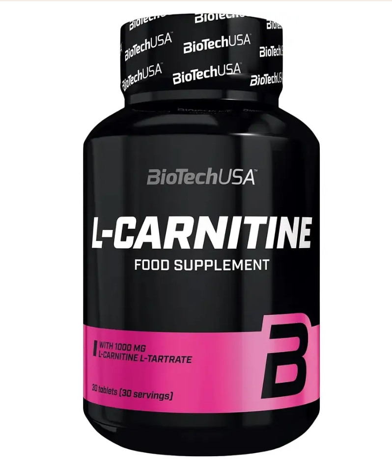 Л-карнітин Жироспалювач L-CARNITINE BioTech 30 таблеток, фото 1