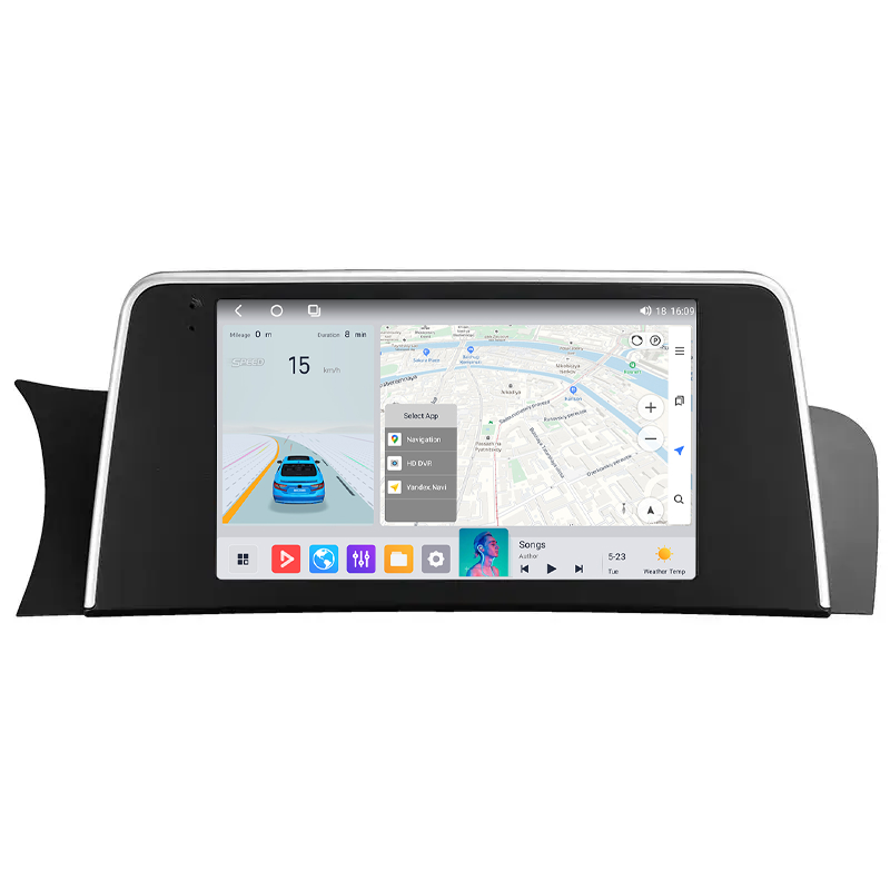 Штатная магнитола Mekede MS BMW X3 F25 (2010-2017) QleD (1 Din)