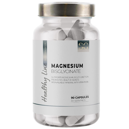 Магній Sport Generation Healthy Line Magnesium Bisglycinate 350 mg (90 капсул.)