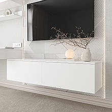 Тумба під телевізор Ейр 330х1400х350 мм Білий