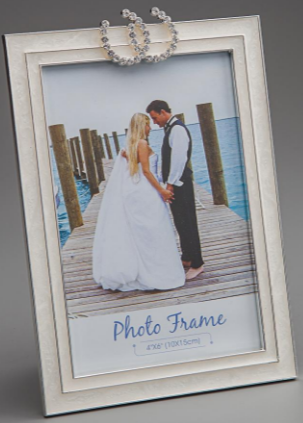 Фоторамка сувенір. "Дві підкови" 10х15см №140N(6), фото 1