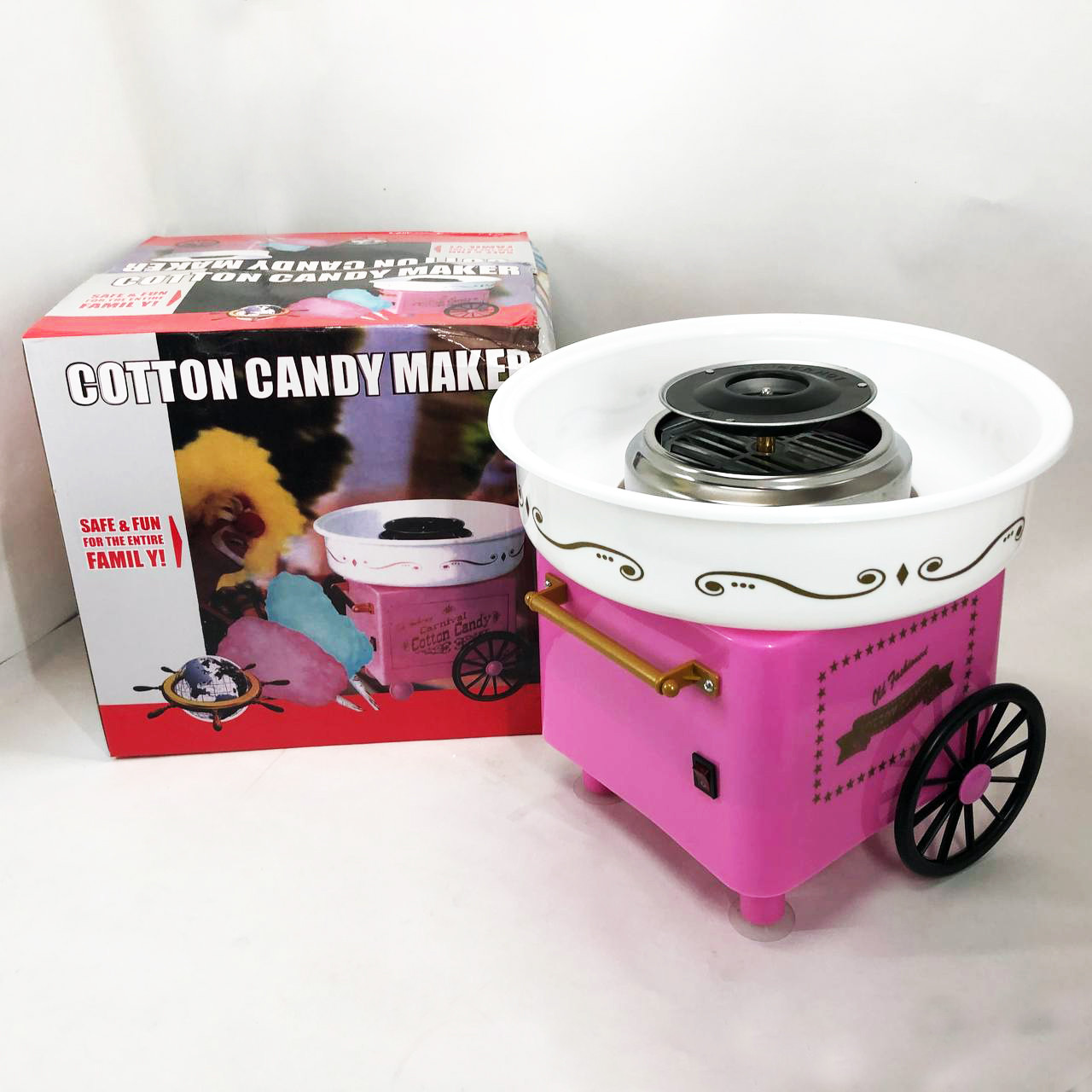 Апарат для приготування цукрової солодкої вати CANDY NZ-217 MAKER MAG-228, фото 1