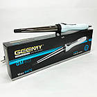 Конусна професійна плойка для локонів Gemei GM-403, фото 7