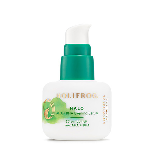 Нічна сироватка з кислотами HoliFrog Halo AHA + BHA Evening Serum, фото 1