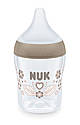 NUK PERFECT MATCH Пляшечка пластикова з індикатором температури 150 мл із соскою із силікону з отвором S - серце, фото 3