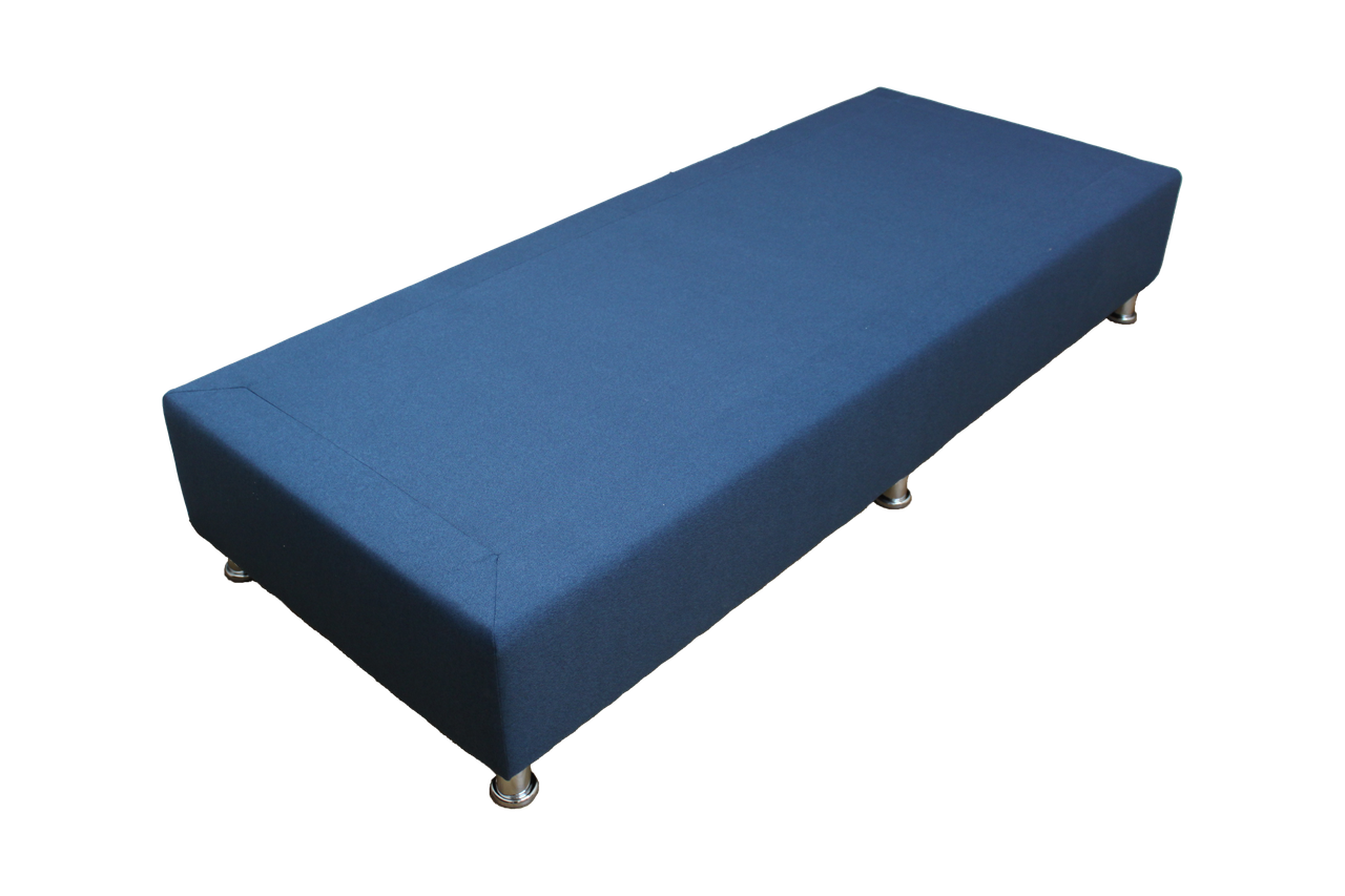 Ліжко-подіум,  BNB "Рест" 80*200 (ліжко для готелю, мотелю). Синій, фото 1