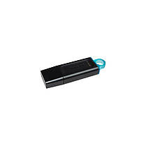 Флеш-накопичувач USB3.2 64GB Kingston DataTraveler Exodia Black/Blue 2 Pieces, фото 3