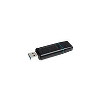 Флеш-накопичувач USB3.2 64GB Kingston DataTraveler Exodia Black/Blue 2 Pieces, фото 4