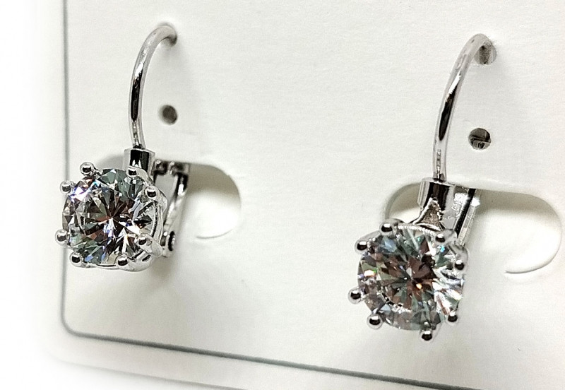 Сережки жіночі класичні, фото 1