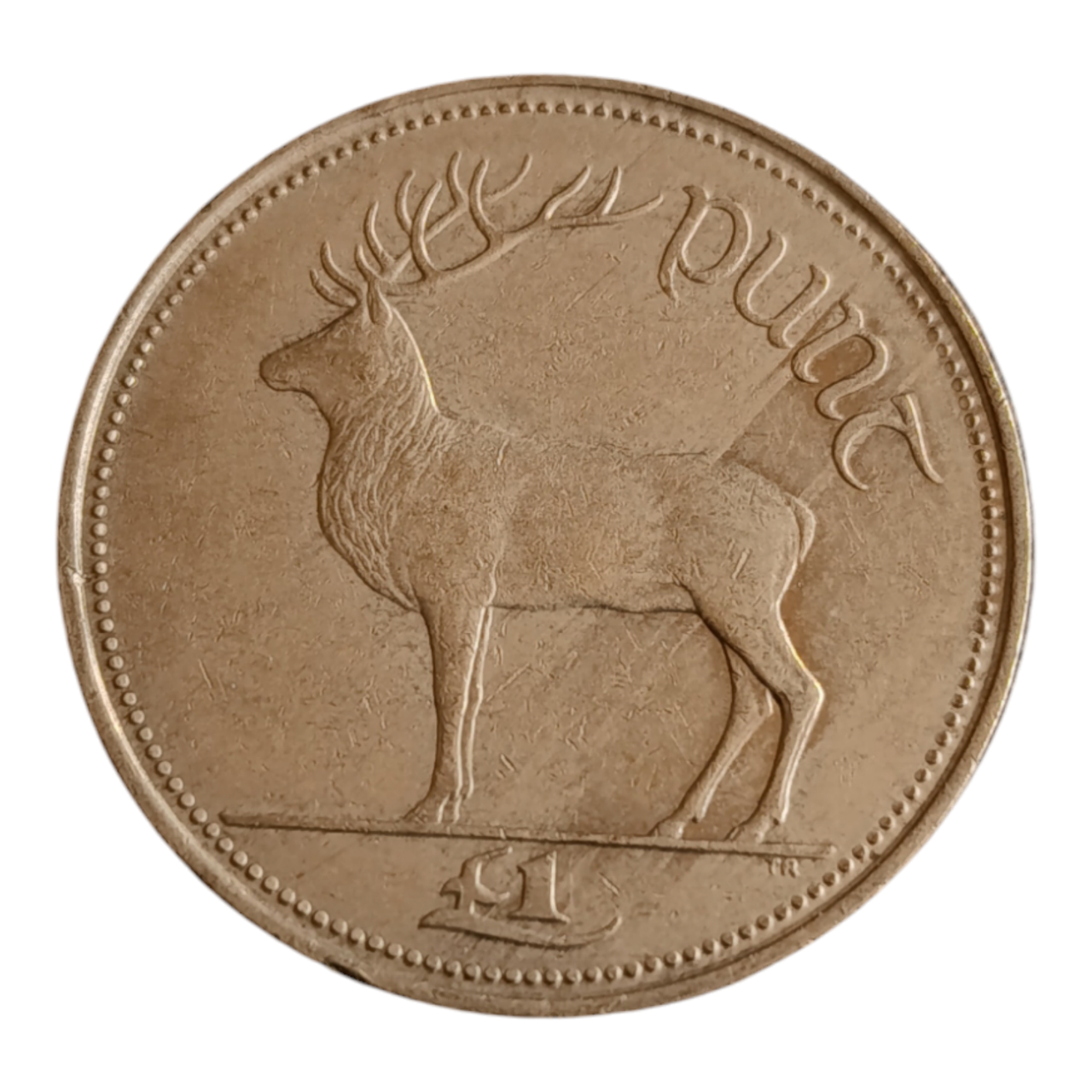 Ірландія 1 фунт, 1990