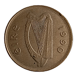Ірландія 1 фунт, 1990, фото 2
