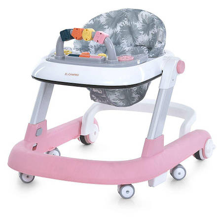Ходунки дитячі El Camino Multiway ME 1163 Pink (музика, ігрова панель), фото 1