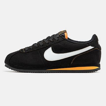 Чоловічі Кросівки Nike Cortez Day of The Dead Black Orange / Найк Кортез Дей оф Зе Дід Чорні з Помаранчевим, фото 1