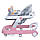 Ходунки дитячі El Camino Multiway ME 1163 Pink (музика, світло, ігрова панель), фото 4