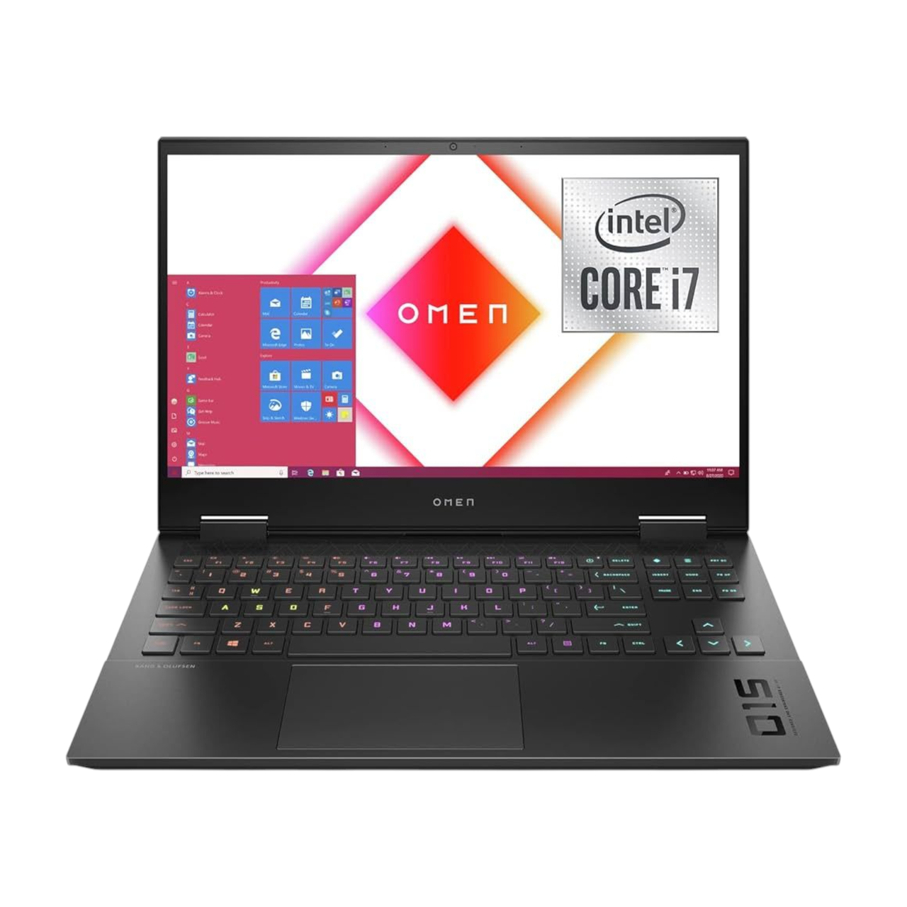 Ігровий Ноутбук HP Omen 15-ek1004sf 15.6'' FHD IPS 144Hz Core i7-10750H 16GB SSD 512GB Nvidia RTX 3070 8GB, фото 1