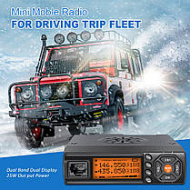 Zastone Z218 автомобільна міні рація 25W VHF/UHF, фото 5