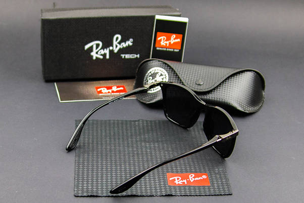 Сонцезахисні окуляри RAY BAN (арт. RB911) чорний глянсовий, фото 6