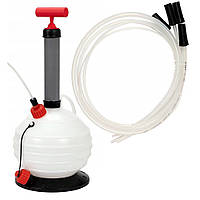 Помпа ручна для відкачування мастила та рідин ємністю 6 л. Vorfal V01090