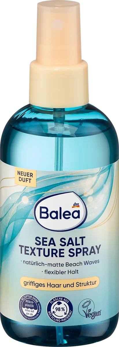 Текстуруючий спрей з морською сіллю Balea Sea Salt Texture, 200 мл