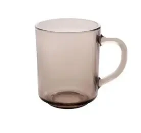 Чашка 250 мл "Chayna" скляна димна 431290(9410), фото 1