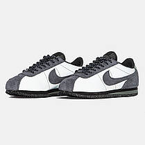 Чоловічі Кросівки Nike Cortez Reflective Khaki Grey / Найк Кортез Рефлектив Хакі з Сірим, фото 5