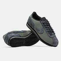 Чоловічі Кросівки Nike Cortez Reflective Khaki Grey / Найк Кортез Рефлектив Хакі з Сірим, фото 6