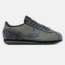 Чоловічі Кросівки Nike Cortez Reflective Khaki Grey / Найк Кортез Рефлектив Хакі з Сірим, фото 3