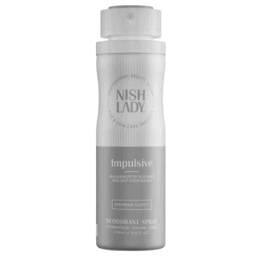 Дезодорант аерозольний NishLady №5 Impulsive, 200 мл (20107005)