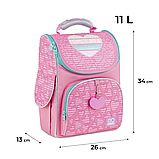 Рюкзак шкільний каркасний GoPack Education Pink Dreams GO25-5001S-1, фото 3