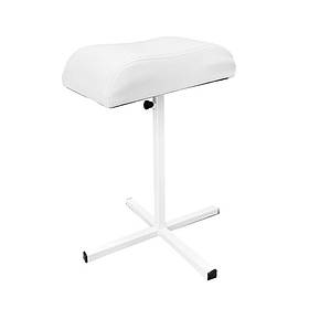 Підставка для педикюру біла з білою подушкою Total Beauty