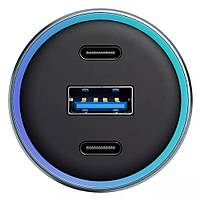 Автомобільний Зарядний Пристрій Proove Super Charge 130W (2 Type-C + USB), фото 6