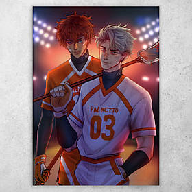 Аніме плакат постер "The Foxhole Court (All for the Game) / Все заради гри" №2